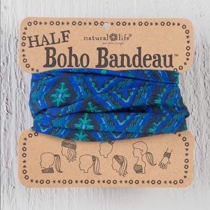 Natural Life Half Boho Headband Bandeau Geometric